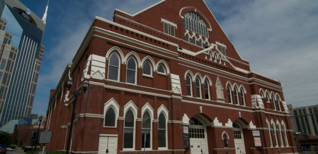 Nashville's iconic Ryman Auditorium. 